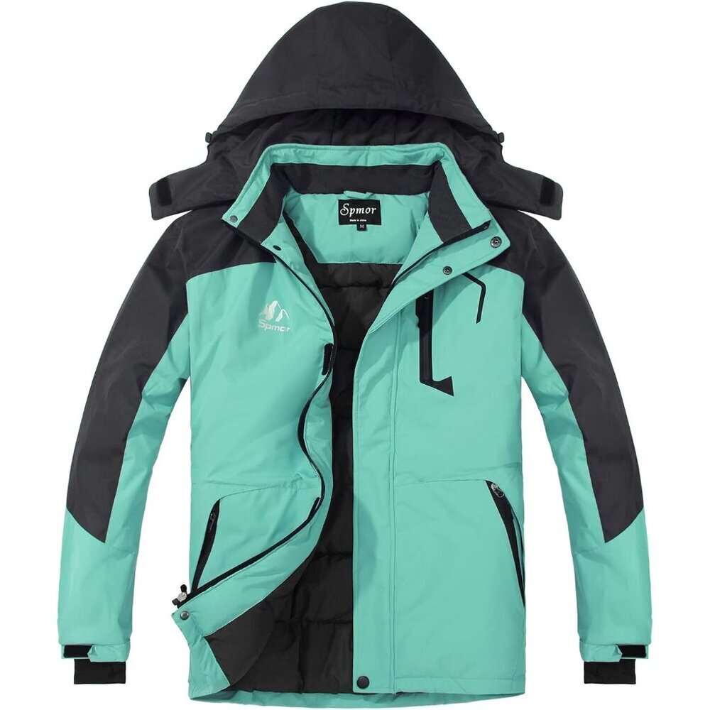 Women's Waterproof Ski Jacket Hooded Snowboard Coat Warm Winter Snow Jackets